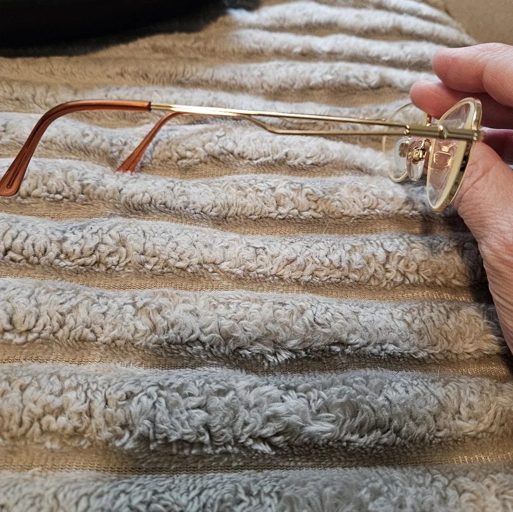 SALE ** Elegant Gold Prescription Women's Glasses